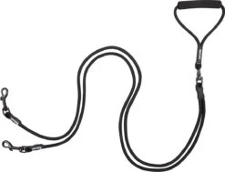 Rebel Petz - Dubbele Verstelbare Hondenriem Voor Twee Honden - Met Draaibare Sluiting En Zacht Handvat - Small En Large - Small (140 Cm Lang, Ø 8 Mm) -Hondenbenodigdheden Korting 1200x916 4