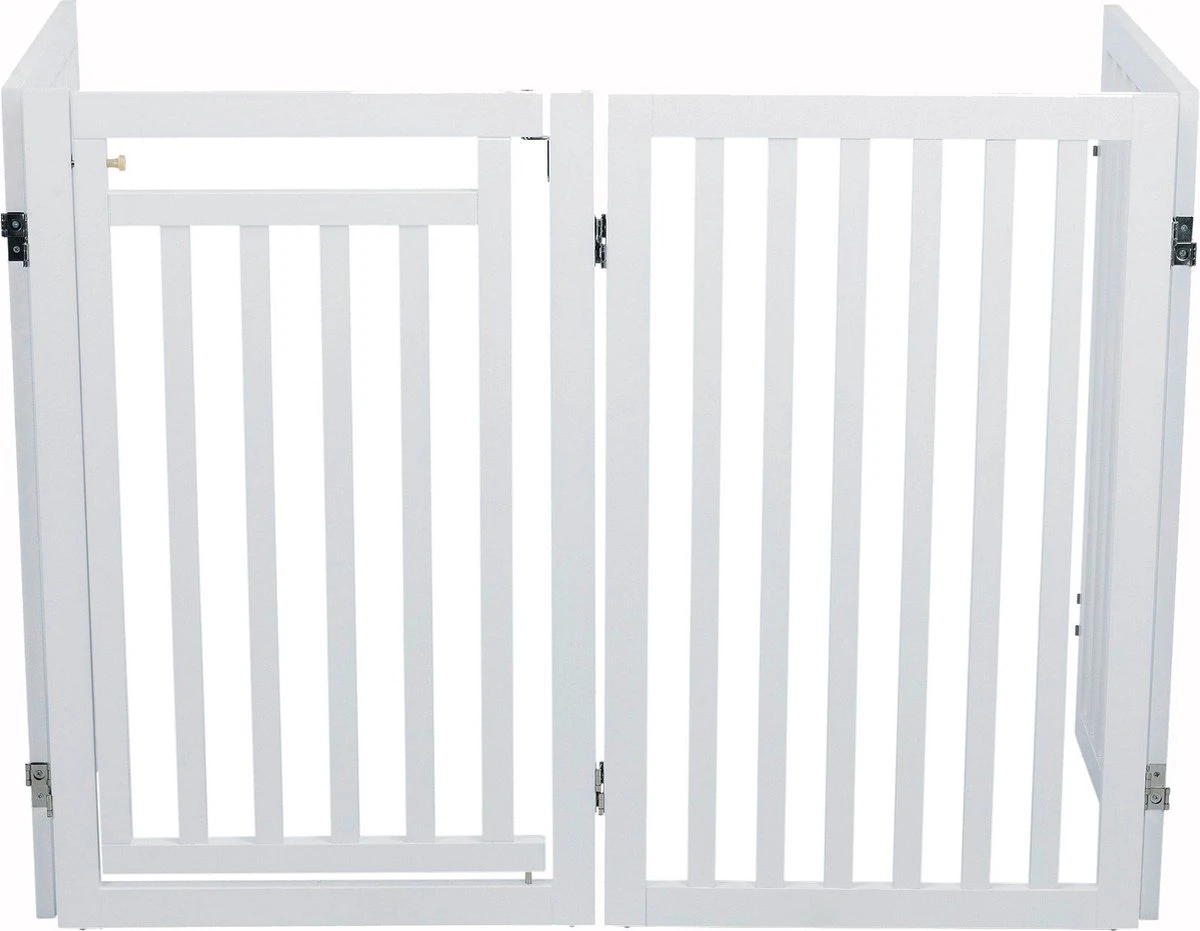 Trixie Hondenhek Met Deur Wit - 60-160 X 81 CM 8 Trixie Hondenhek Met Deur Wit - 60-160 X 81 CM - Afbeelding 8