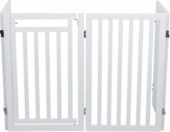 Trixie Hondenhek Met Deur Wit - 60-160 X 81 CM 18 Trixie Hondenhek Met Deur Wit - 60-160 X 81 CM -Hondenbenodigdheden Korting 1200x931 2