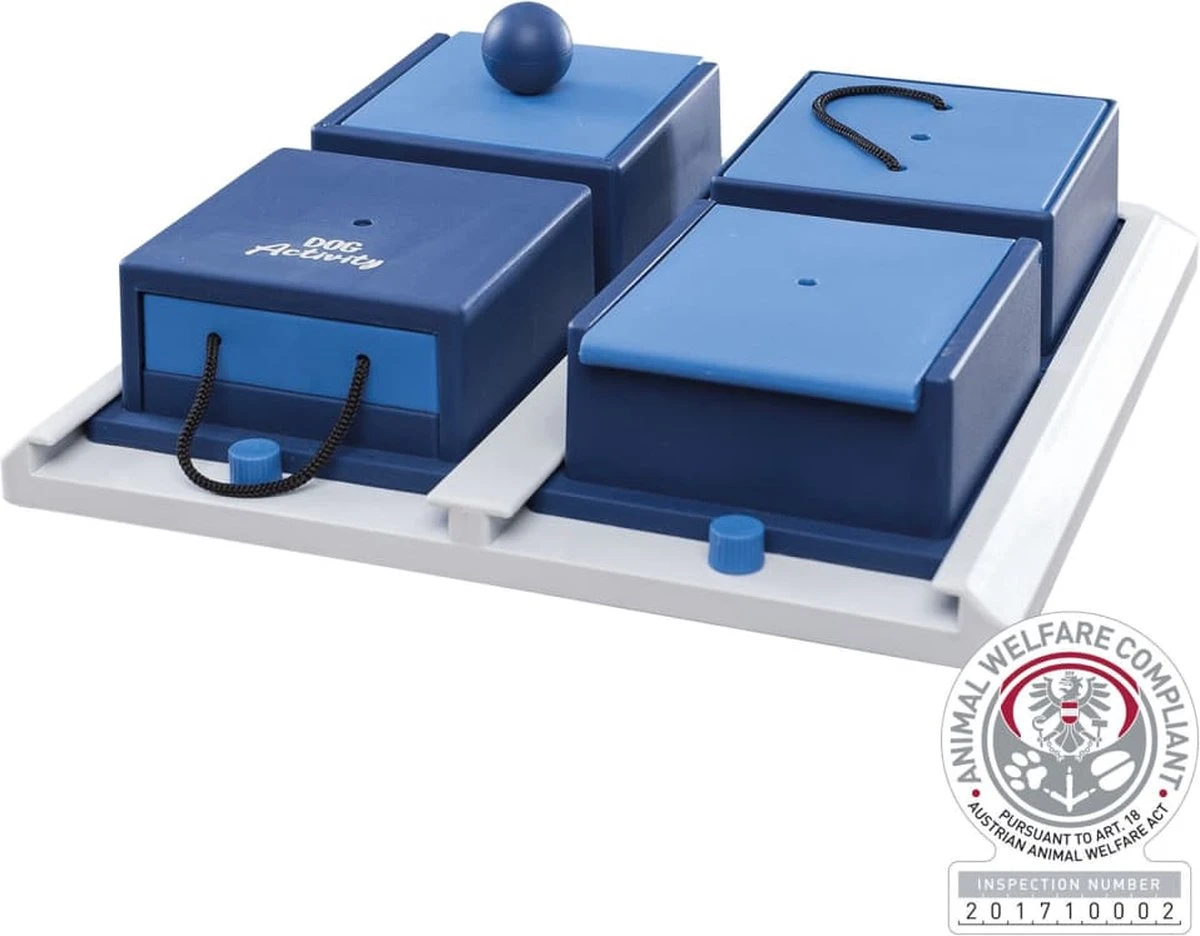 Trixie Dog Activity Poker Box 1 - 31X31 CM 5 Trixie Dog Activity Poker Box 1 - 31X31 CM - Afbeelding 5