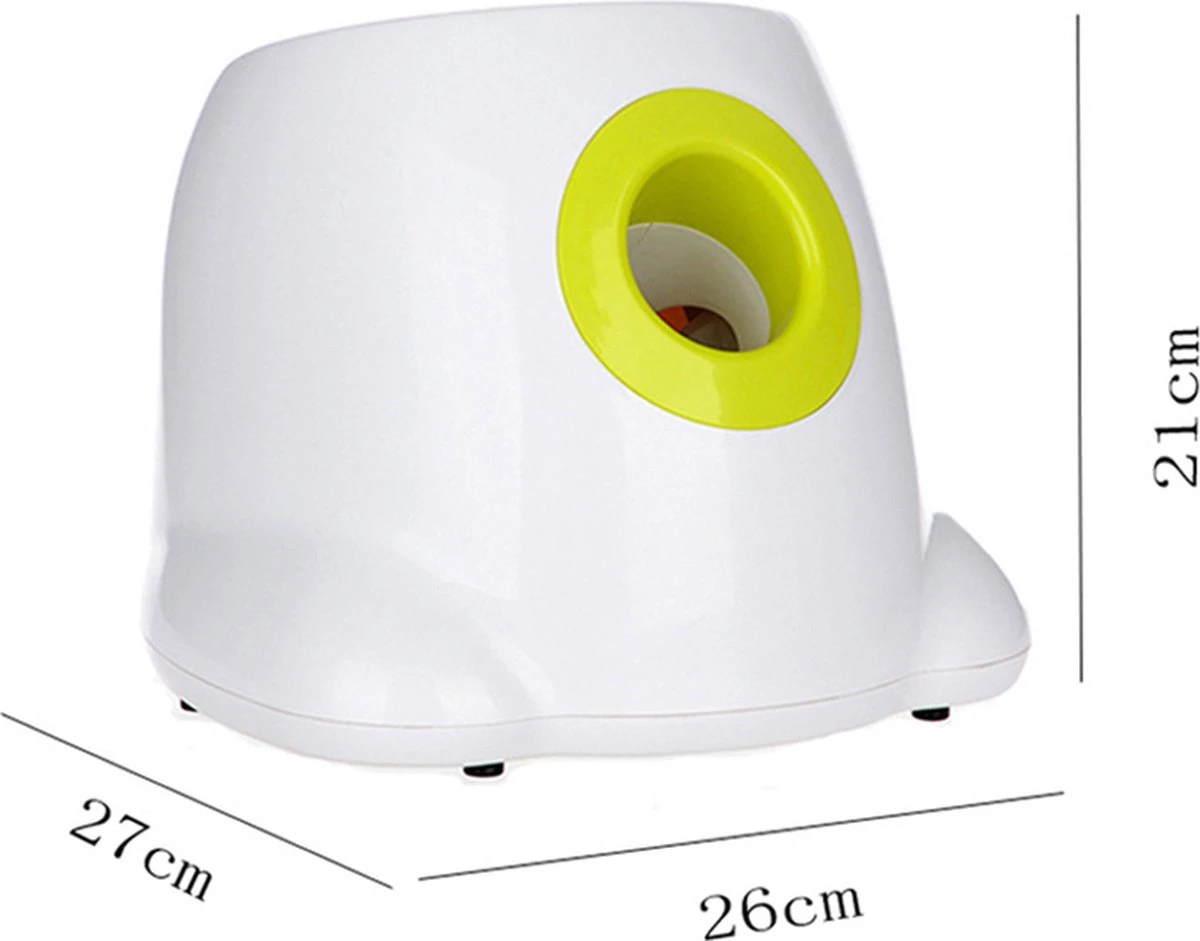 LARMA Automatische Ballenwerper Hond - Ballenschieter Hond - Hondenspeelgoed - Honden Speelgoed Intelligentie - Inclusief 3 Tennisballen 4 LARMA Automatische Ballenwerper Hond - Ballenschieter Hond - Hondenspeelgoed - Honden Speelgoed Intelligentie - Inclusief 3 Tennisballen - Afbeelding 4