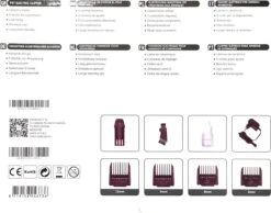 Nobleza Dieren Tondeuse Set - 4 Opzetkammen - Draadloos - Voor Huisdieren Katten & Honden -Hondenbenodigdheden Korting 1200x943 1