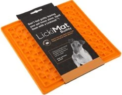 Lickimat Buddy - Voermat - Slow Feeder - 20 Cm - Oranje -Hondenbenodigdheden Korting 1200x944 1