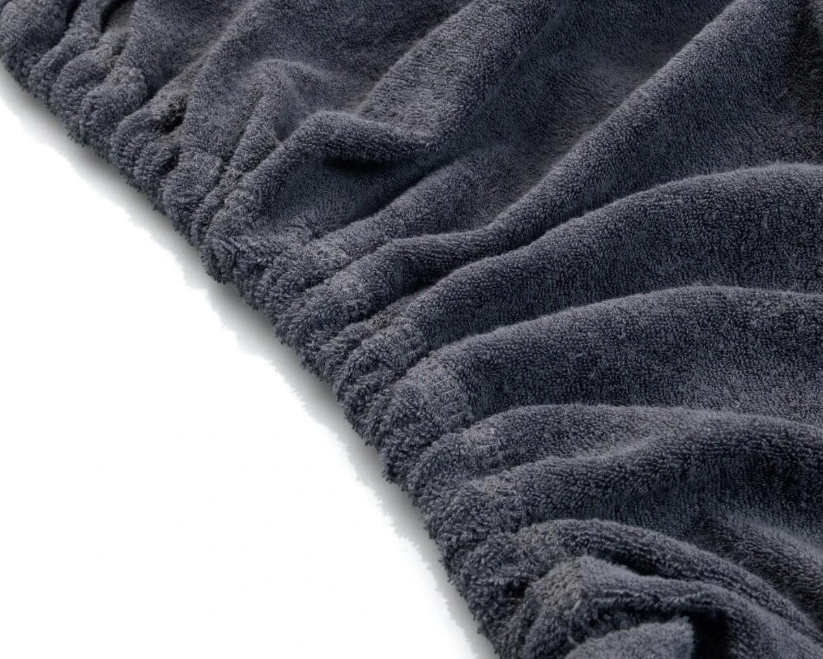 Hoeslaken Massagetafel Grijs- Extra Dik - Badstof Stretch - Met Uitsparing 4 Hoeslaken Massagetafel Grijs- Extra Dik - Badstof Stretch - Met Uitsparing - Afbeelding 4