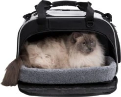 TRIXIE Huisdierenwoon- En Transporttas Valery Zwart En Grijs -Hondenbenodigdheden Korting 1200x962 2