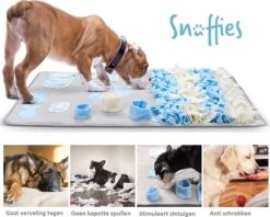 SNUFFIES® Snuffelmat Rocky 100x60cm - Snuffelmat - Snuffelmatten - Snuffelmat Hond- Intelligentie Speelgoed Hond - Hondenspeeltjes - Puppyspeelgoed -Hondenbenodigdheden Korting 1200x963 6