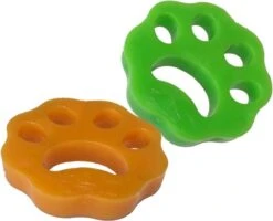 Merkloos Huisdierhaar Verwijderaar – Haarverwijderaar Voor Huisdieren- Pluizenverwijderaar - Furzapper - Kattenhaar Verwijderaar - Voor In De Wasmachine En Droger - 2 Stuks In 1 Verpakking - Kleur: Groen & Oranje -Hondenbenodigdheden Korting 1200x973