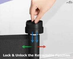 Caedentes - Hondenhek – Inrolbaar – Dierenhek -tot 150cm Uitrolbaar – Zwart 7 Caedentes - Hondenhek – Inrolbaar – Dierenhek -tot 150cm Uitrolbaar – Zwart -Hondenbenodigdheden Korting 1200x975 3