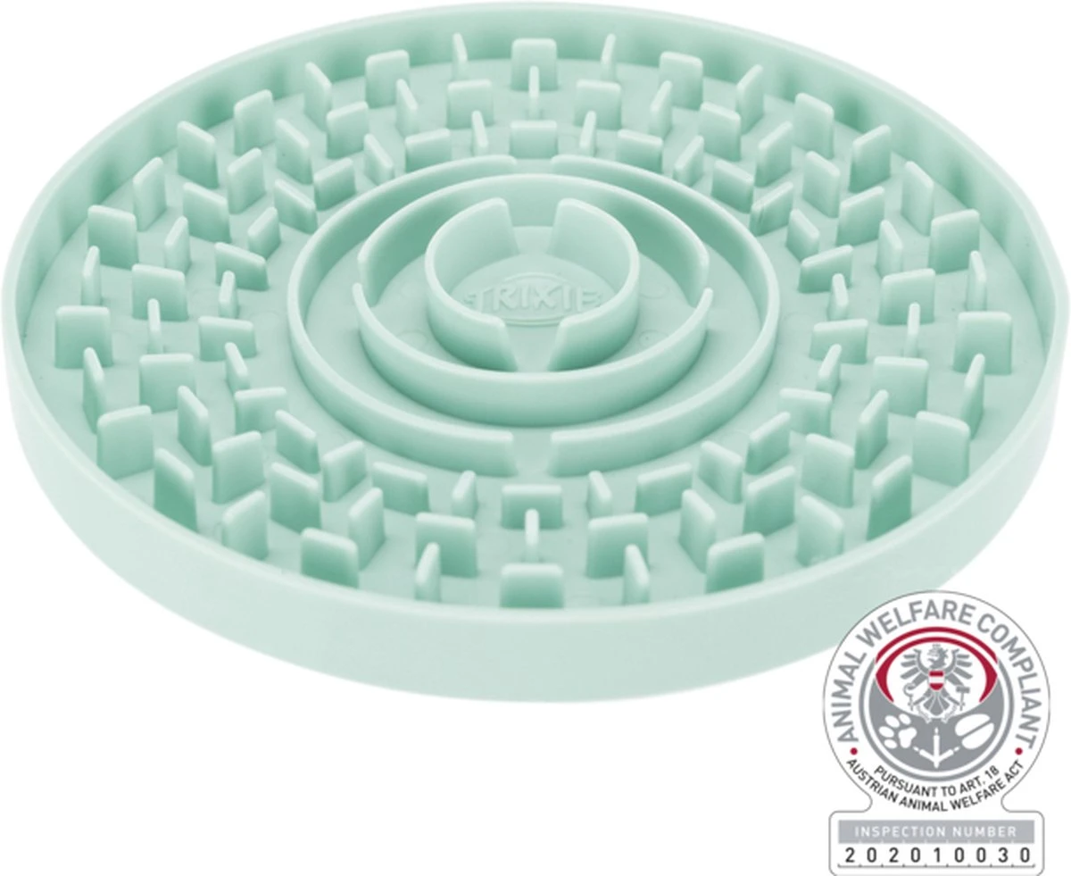 Trixie Junior Likplaat Mintgroen - 21X21 CM 4 Trixie Junior Likplaat Mintgroen - 21X21 CM - Afbeelding 4