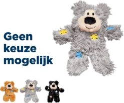 Kong Wild Knots Beer - Hondenspeelgoed - Assorti - M - 25 X 20 X 10 Cm -Hondenbenodigdheden Korting 1200x995 18