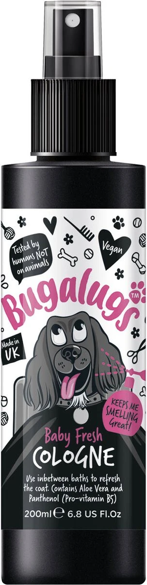 Bugalugs - Vachtverzorging Hond - Baby Fresh Gift Set - Hondenshampoo - Hondenparfum - Anti-klit Spray - 650 Ml - Kerstcadeau 5 Bugalugs - Vachtverzorging Hond - Baby Fresh Gift Set - Hondenshampoo - Hondenparfum - Anti-klit Spray - 650 Ml - Kerstcadeau - Afbeelding 5