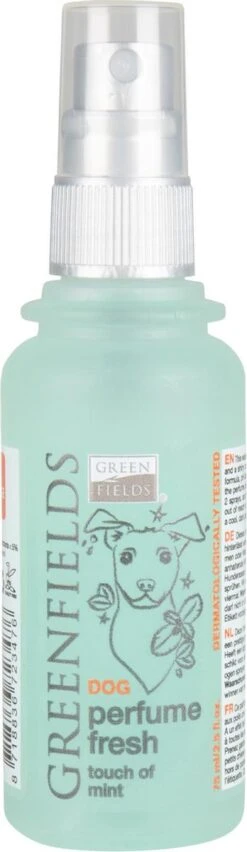 Hondenparfum Spray In 4 Geuren - Greenfields - Alchoholvrije En PH Neutrale Formule Tegen Onaangename Geurtjes - 50ml - Exotic -Hondenbenodigdheden Korting 348x1200