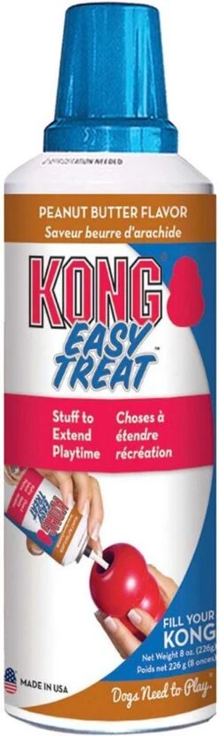 Kong Easy Treat Spuitbus Pindakaas 227 Gr -Hondenbenodigdheden Korting 358x1200 1