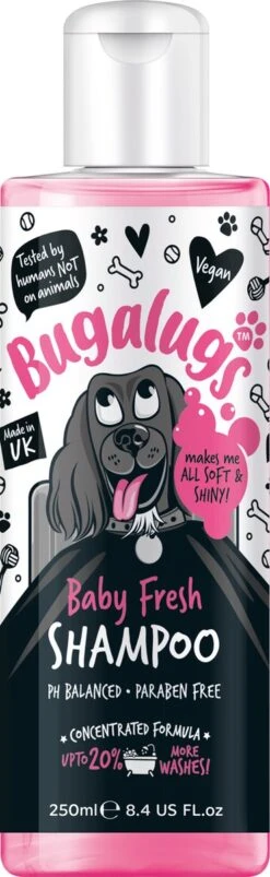 Bugalugs - Vachtverzorging Hond - Baby Fresh Gift Set - Hondenshampoo - Hondenparfum - Anti-klit Spray - 650 Ml - Kerstcadeau 7 Bugalugs - Vachtverzorging Hond - Baby Fresh Gift Set - Hondenshampoo - Hondenparfum - Anti-klit Spray - 650 Ml - Kerstcadeau -Hondenbenodigdheden Korting 369x1200