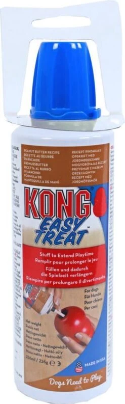 Kong Easy Treat Spuitbus Pindakaas 227 Gr -Hondenbenodigdheden Korting 374x1200