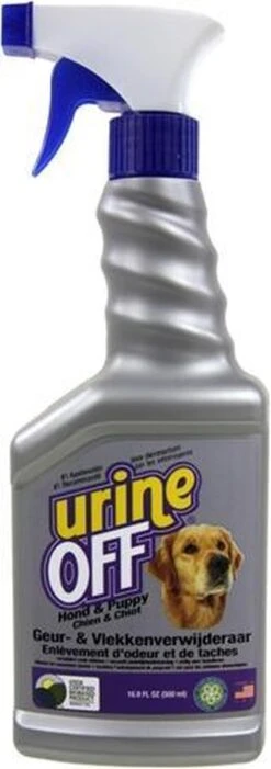 Urine Off Geur En Vlekverwijderaar Voor Hond En Puppy Urine - 1 ST à 500 ML -Hondenbenodigdheden Korting 423x1200