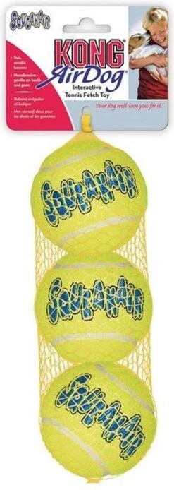 Kong Air Squacker Tennisbal - Hondenspeelgoed - Geel - M - Ø7,1 Cm -Hondenbenodigdheden Korting 427x1200 2