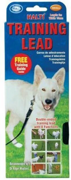 Company Of Animals Halti Trainingslijn - Large - 2 Meter - Verstelbaar - Zwart -Hondenbenodigdheden Korting 475x1200