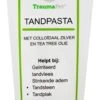 TraumaPet Tandpasta Met Colloïdaal Zilver Voor Dieren | Met Vleessmaak | Bij Stinkende Adem | Tandplak | Geïrriteerd Tandvlees | Tandsteen