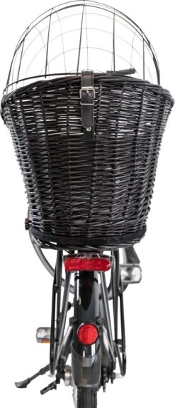 Trixie Fietsmand - Voor Bagagedrager -n35x49x55 Cm - Zwart -Hondenbenodigdheden Korting 517x1200