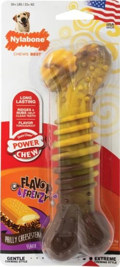 Nylabone Extreme Kauwbot Met Rund- En Kaassmaak - Voor Krachtige Kauwers - In S/M/XL - X-Large -Hondenbenodigdheden Korting 539x1200 2