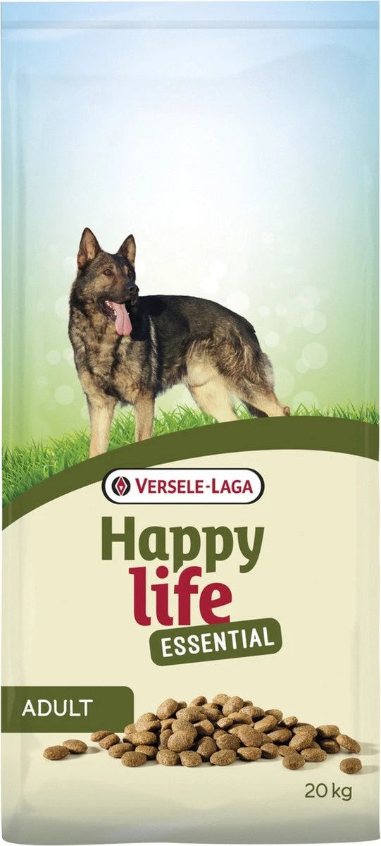 Happy Life Essential - Hondenvoer - 20 Kg 1 Happy Life Essential - Hondenvoer - 20 Kg
