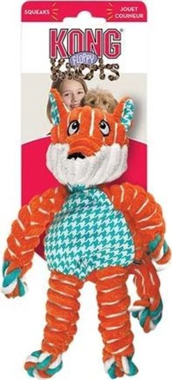 Kong Floppy Knots Vos 20,5x23,5x9 Cm -Hondenbenodigdheden Korting 544x1200 5