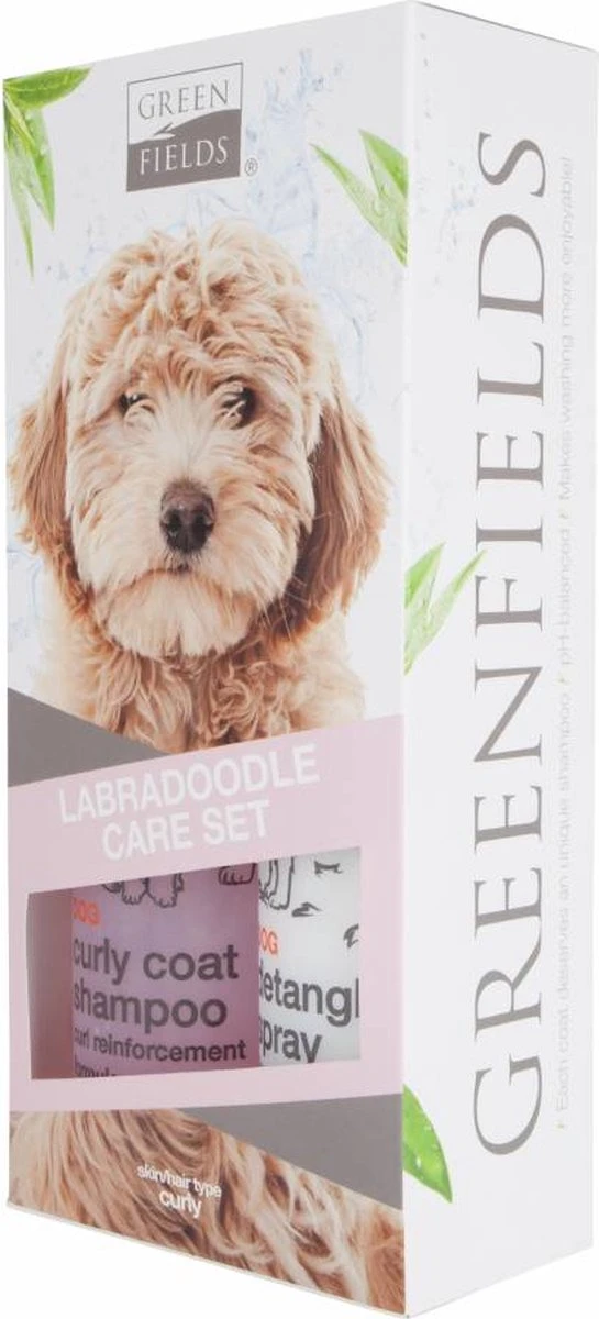 Greenfields Labradoodle Vacht Verzorgingsset - Shampoo En Anti-Klit Spray Voor Langharige Of Krullende Vacht 9 Greenfields Labradoodle Vacht Verzorgingsset - Shampoo En Anti-Klit Spray Voor Langharige Of Krullende Vacht - Afbeelding 9