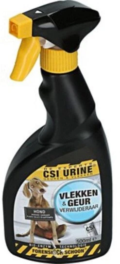 CSI Urine Vlek En Geurspray Puppy En Hond 500 Ml -Hondenbenodigdheden Korting 545x1200 4