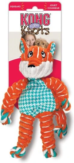 Kong Floppy Knots Vos 20,5x23,5x9 Cm -Hondenbenodigdheden Korting 545x1200 6