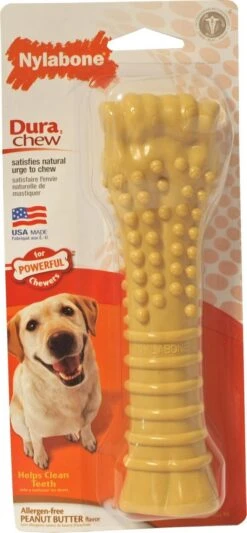 Nylabone Harde Bijters Kluif - Hondenspeelgoed - Natural - Voor Honden Tot 30 Kg -Hondenbenodigdheden Korting 556x1200 1