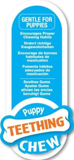 Nylabone Flexi Voor Honden Puppy Teething X Bone Beef Tot 11 Kg -Hondenbenodigdheden Korting 558x1200 5