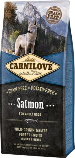 Carnilove Adult Granenvrij Hondenvoer Zalm 12kg Met 70% Vis! 11 Carnilove Adult Granenvrij Hondenvoer Zalm 12kg Met 70% Vis! -Hondenbenodigdheden Korting 571x1200