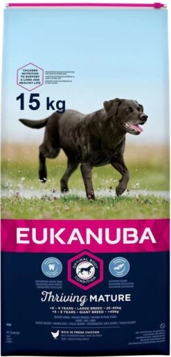 Eukanuba Dog Mature & Senior - Large Breed - Kip - Hondenvoer - 15 Kg 7 Eukanuba Dog Mature & Senior - Large Breed - Kip - Hondenvoer - 15 Kg -Hondenbenodigdheden Korting 574x1200