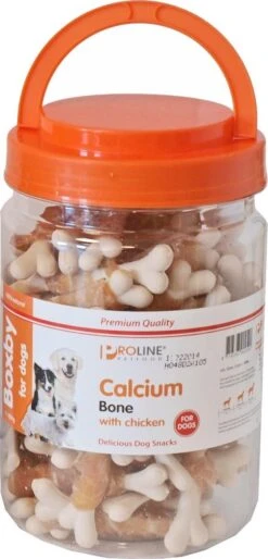 Proline Boxby Calcium Bone Hondensnack - 360 G -Hondenbenodigdheden Korting 577x1200 1