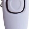 Luxe Clicker Met Fluit - 2 In 1 Hondentrainer - Hondenklikker - Met Bevestigingsring - Hond Trainen Met Een Clicker En Fluit - Honden Trainer - Wit - Puppy Klikker - Puppy Trainen - Kattentrainer - Trainingshulp Voor Huisdieren - Huisdieren