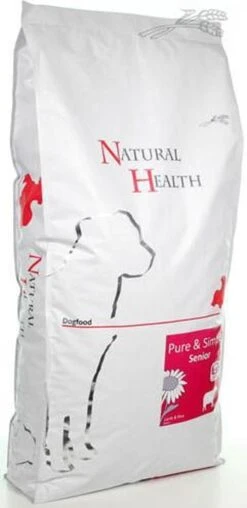 Natural Health Hondenvoer Senior Lam 12,5 Kg - Hond -Hondenbenodigdheden Korting 583x1200