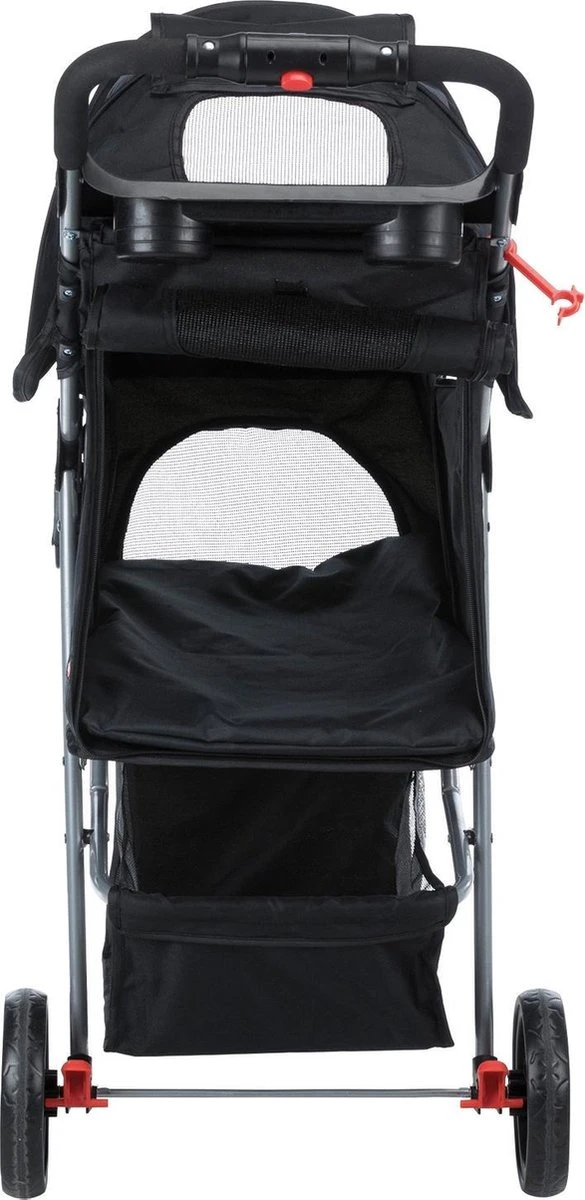 Trixie Hondenbuggy Zwart 80x47x100 Cm | Dierenmand 12 Trixie Hondenbuggy Zwart 80x47x100 Cm | Dierenmand - Afbeelding 12