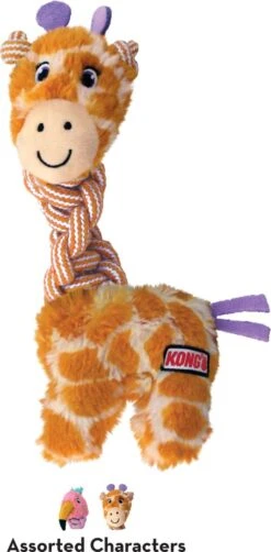 KONG Knots Twists – Hondenspeelgoed Met Touw – Kauwspeeltje – Flostouw – Exta Sterk – Met Pieper - Md/Lg -Hondenbenodigdheden Korting 590x1200 2