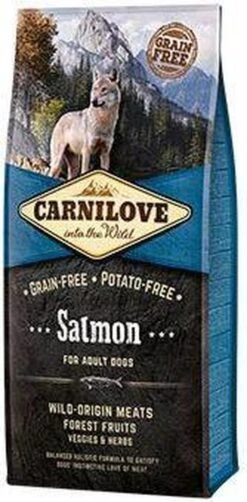 Carnilove Adult Granenvrij Hondenvoer Zalm 12kg Met 70% Vis! 13 Carnilove Adult Granenvrij Hondenvoer Zalm 12kg Met 70% Vis! -Hondenbenodigdheden Korting 591x1200