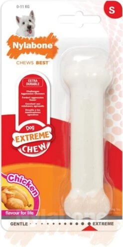 Nylabone Harde Bijters Kluif - Kip - Voor Honden Tot 30 Kg 30 Nylabone Harde Bijters Kluif - Kip - Voor Honden Tot 30 Kg -Hondenbenodigdheden Korting 600x1200 7