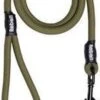 Rebel Petz - Sterke Gevlochten Hondenlijn Van Touw - Kleur: Groen, Maat: Large