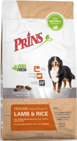 Prins Procare Lam/Rijst - 15 KG -Hondenbenodigdheden Korting 652x1200 2