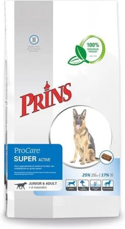 Prins Procare Super Active - Hondenvoer - 2 X 3 Kg -Hondenbenodigdheden Korting 655x1200 1
