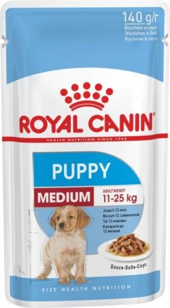 Royal Canin Shn Medium Puppy Pouch - Hondenvoer - 10 X 140 G