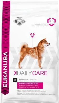 Eukanuba Daily Care Adult Sensitive Digestion - Hondenvoer - 12 Kg -Hondenbenodigdheden Korting 686x1200 1