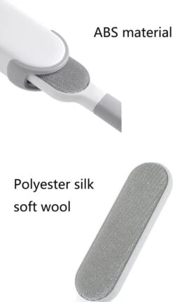 IGOODS - Pet Hair Remover - Hond & Kat Roller Brush - Dubbelzijdig Bont Ontharingsgereedschap Met Zelfreinigende Basis - Reismaatborstel - Voor Kleding - Bank - Tapijt - Autostoel GRIJS -Hondenbenodigdheden Korting 686x1200 3