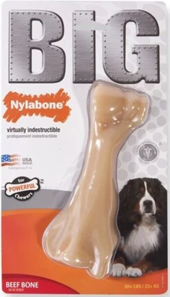 Nylabone Big Chew Kauwbot - Kipsmaak - Hond Zwaarder Dan 23 Kg -Hondenbenodigdheden Korting 687x1200 2
