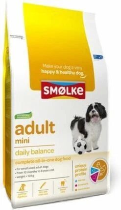 Smolke Adult Mini - Hondenvoer - 3 Kg -Hondenbenodigdheden Korting 694x1200