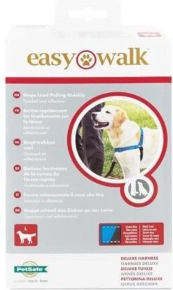 PetSafe Easy Walk® Deluxe Harness - Hondentuig - Blauw - L -1,8 M -Hondenbenodigdheden Korting 715x1200 2